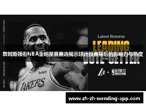 詹姆斯领衔NBA全明星赛票选揭示球迷投票背后的影响力与热度 詹姆斯领衔NBA全明星赛票选揭示球迷投票背后的影响力与热度