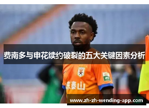 费南多与申花续约破裂的五大关键因素分析